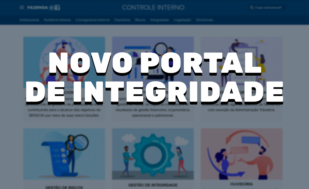 Sefaz-RJ tem novo Portal de Controle Interno
