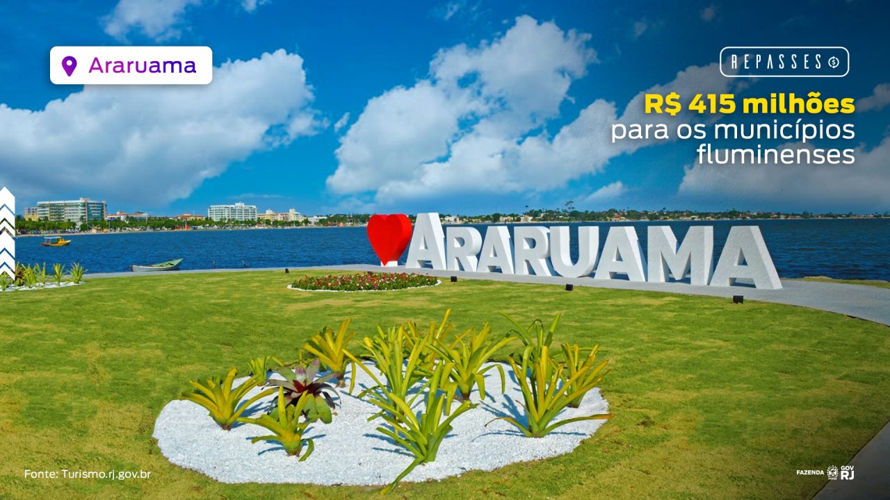 Governo do Estado repassa R$ 415 milhões para as prefeituras fluminenses