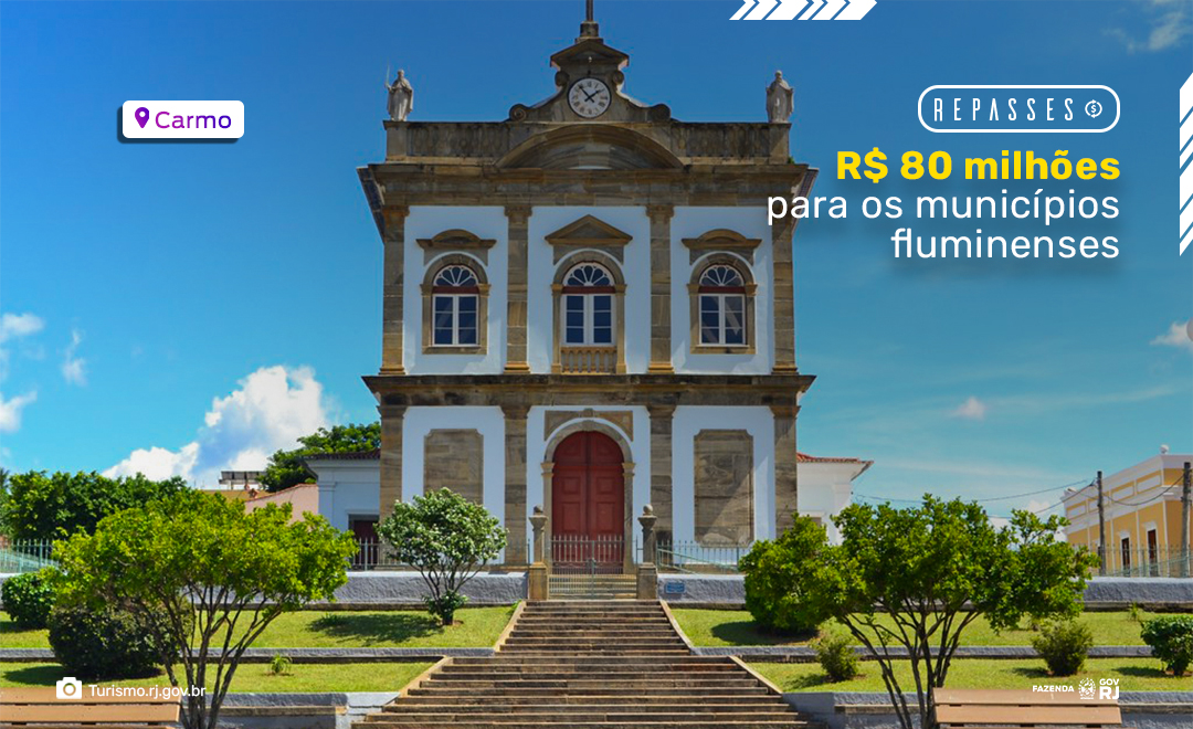 Governo do Estado repassa R$ 80 milhões para as prefeituras fluminenses